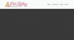 Desktop Screenshot of petstylingbysherry.com